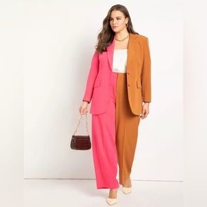 ELOQUII Color Block Pants Sz 16